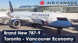 Air Canada Toronto  Vancouver Brand New 7879 Economy