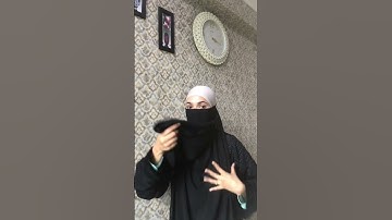 Easy Niqab tutorial #shorts #viralvideo #hijabstyle