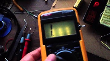 Multimeter backlight mod