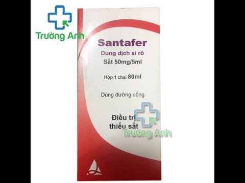 Santafer - Giúp phòng và điều trị các trường hợp thiếu máu