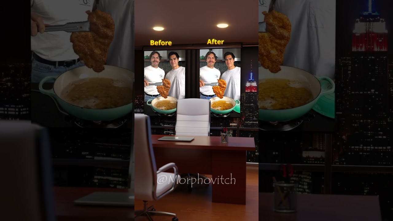 Re-editing Owen Han (Before vs After)
