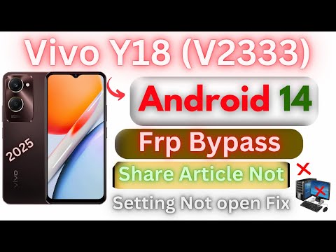 Vivo Y18 Frp