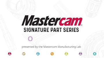 Mastercam 2020 - Signature Part: Optical Mount Machining