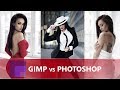 Gimp vs Photoshop - Photo Editing Software - COMPARISON 2018