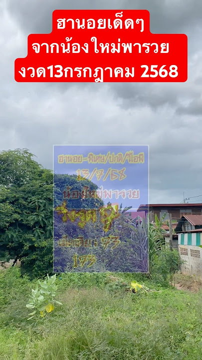 ฮานอยเด็ดเด็ดจากน้องใหม่พารวยงวด 13 กรกฎาคม 2568 ￼
