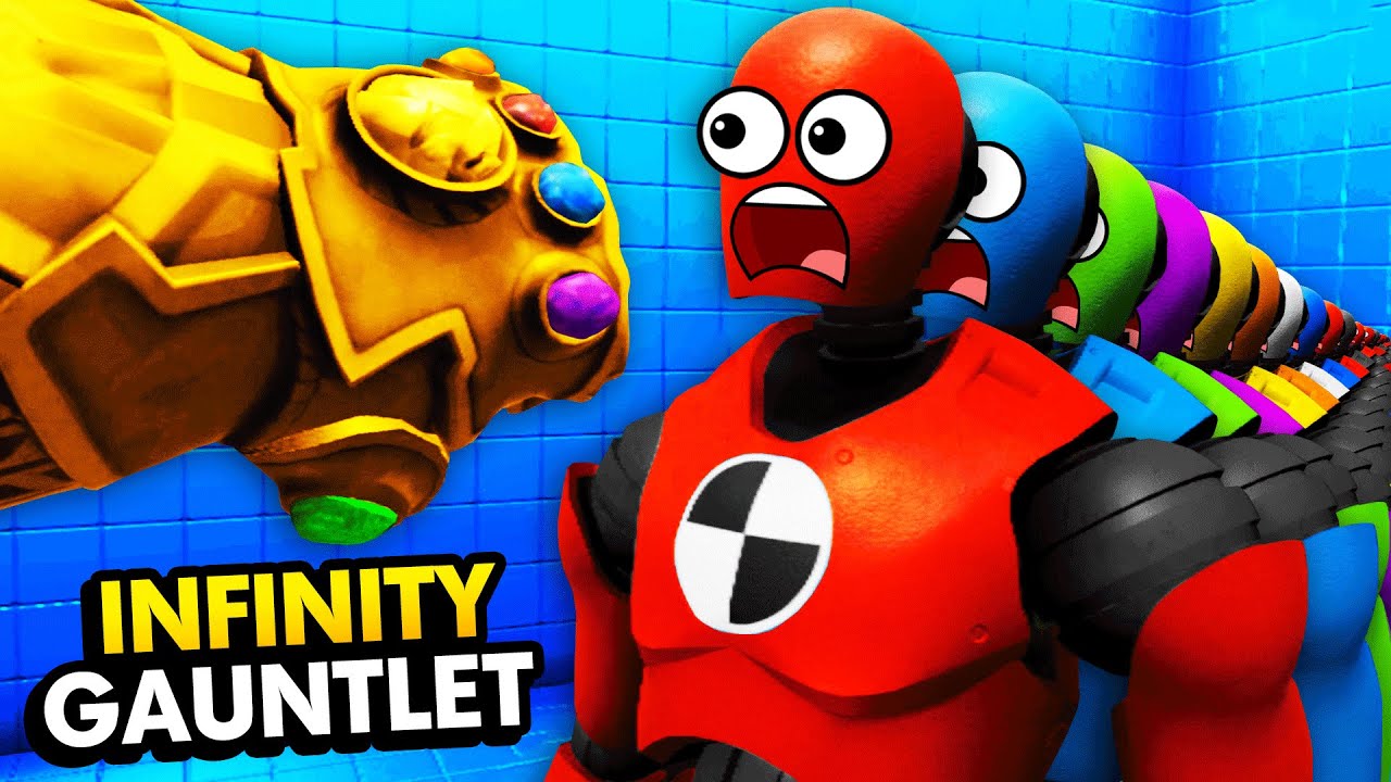 Building INFINITY GAUNTLET & Destroying INFINITE DUMMIES (Funny Rage Room VR  Gameplay) - YouTube
