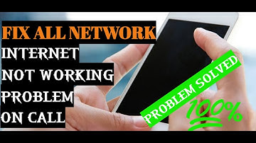 Problam-How to Fix All Internet Not Working During Call || Solve With New Refreshing Style