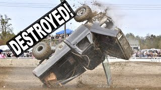 Mud Racing Trucks Go Wide Open Throttle In North Carolina!