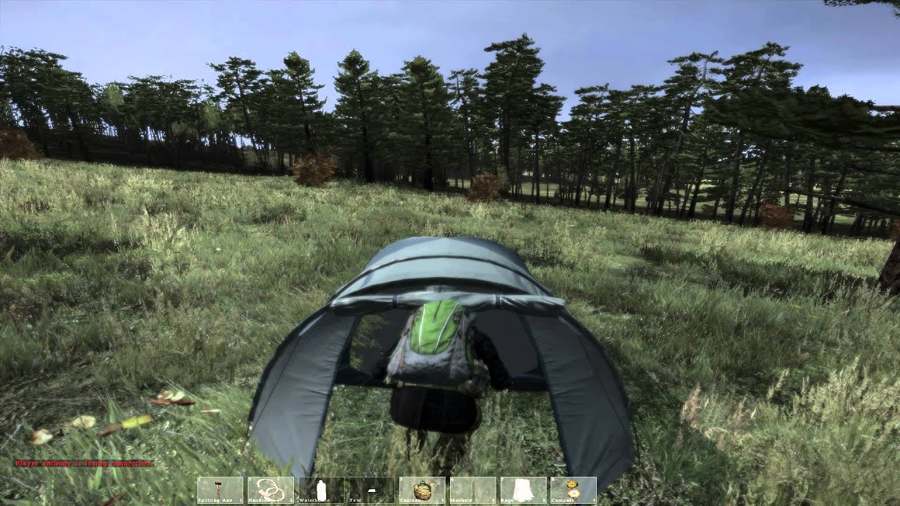 Dayz TENT GLITCH!!!! Standalone newest update has some problems