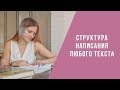 Структура написания любого текста