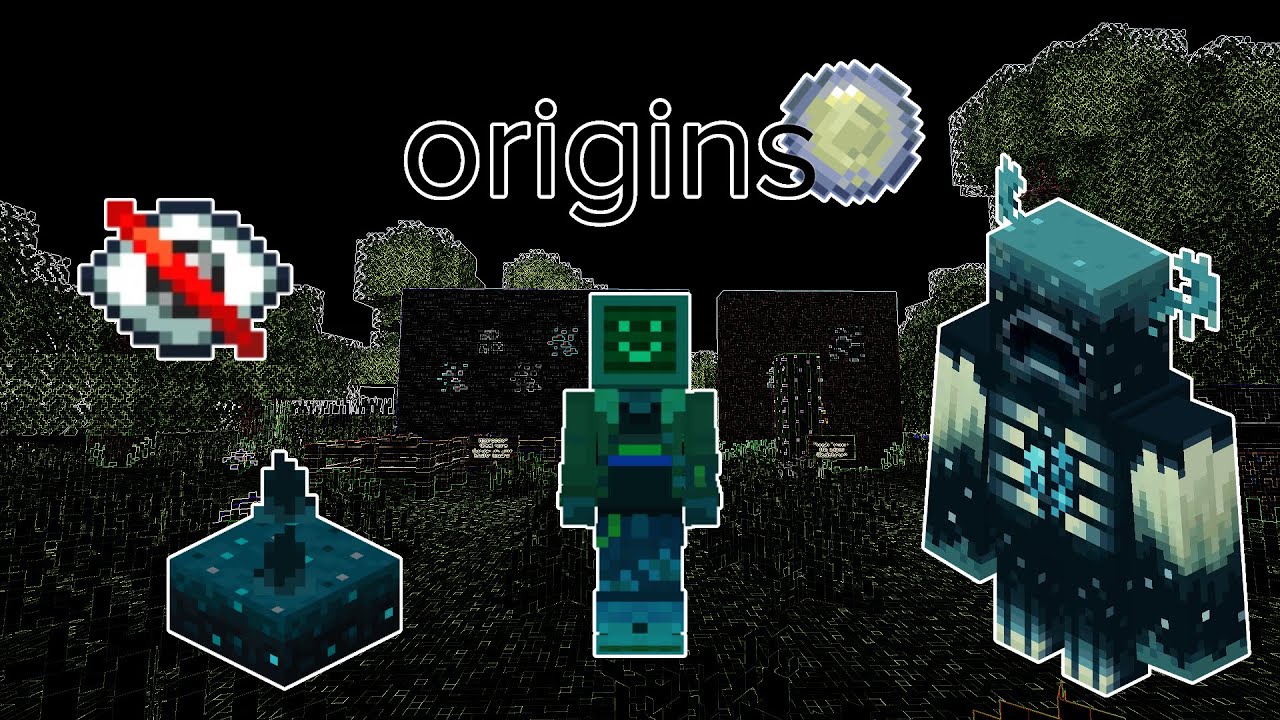 Custom Warden Origin Datapack Skulken Origins Mod Minecraft Java Edition Youtube