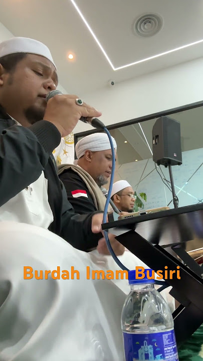 Qasidah Burdah Imam Busiri Anwarul Madad #selawat #habibfahmihuseinalhaddadmahalulqiyam