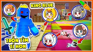 Kamui Và Hero Team Thử Thách TRỐN TÌM TÍ HON Biến Thành KING BLUE Trong Minecraft