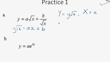 A Maths Chap 8.1 Linear Law Practice 1.avi