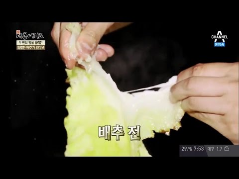 두 번의 암을 물리친 암탁 배추! 이렇게 먹어봐_채널A_신대동여지도 116회