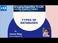 DBI - Types of Databases