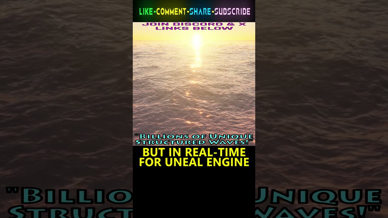 🤯MIND-BLOWING Ocean Plugin! COOMINGSOON  Unreal Engine 