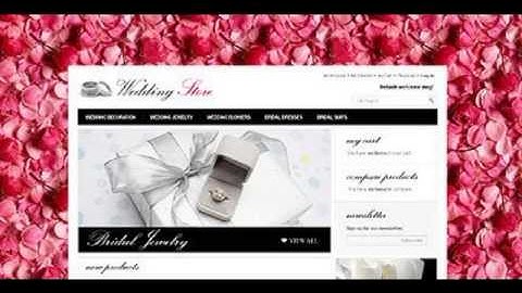 Preview White Wedding Shop Magento Theme by Delta TMT
