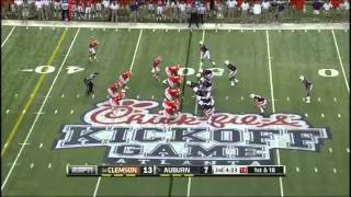 Clemson vs Auburn Football Highlights 2012