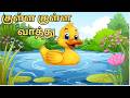 குள்ள குள்ள வாத்து/தமிழ் குழந்தைப் பாடல்/Kulla Kulla Vathu/Tamil Nursery Rhymes for Kids