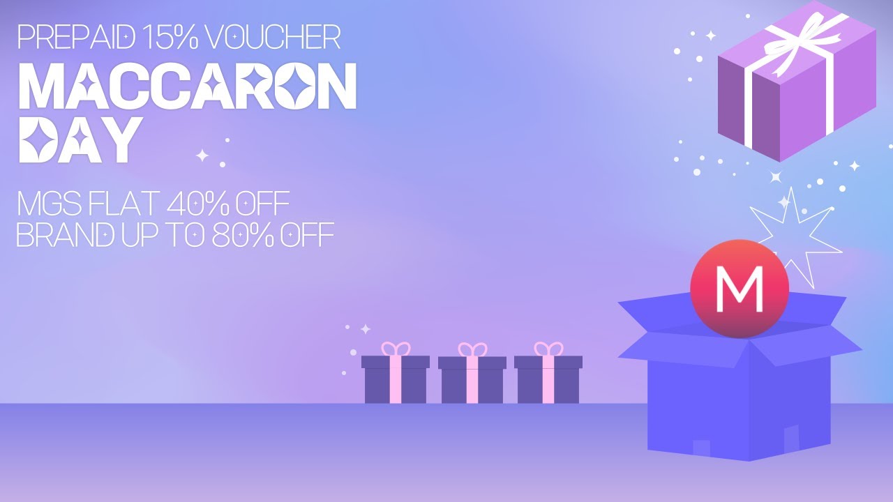 ✨ MACCARON DAY SALE ✨Maccaron | 21st Feb - 25th Feb 2023