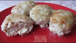 Куриные котлеты с сыром Куриные котлеты с сыром