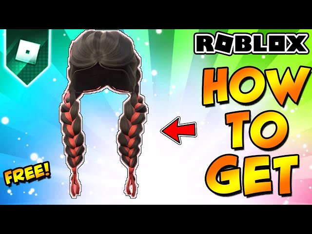 HOW TO GET Black Plats Hair in Roblox Sunsilk 0 Robux 