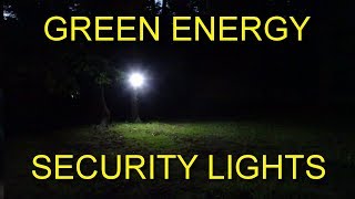 New! Green Energy Security Lights Review