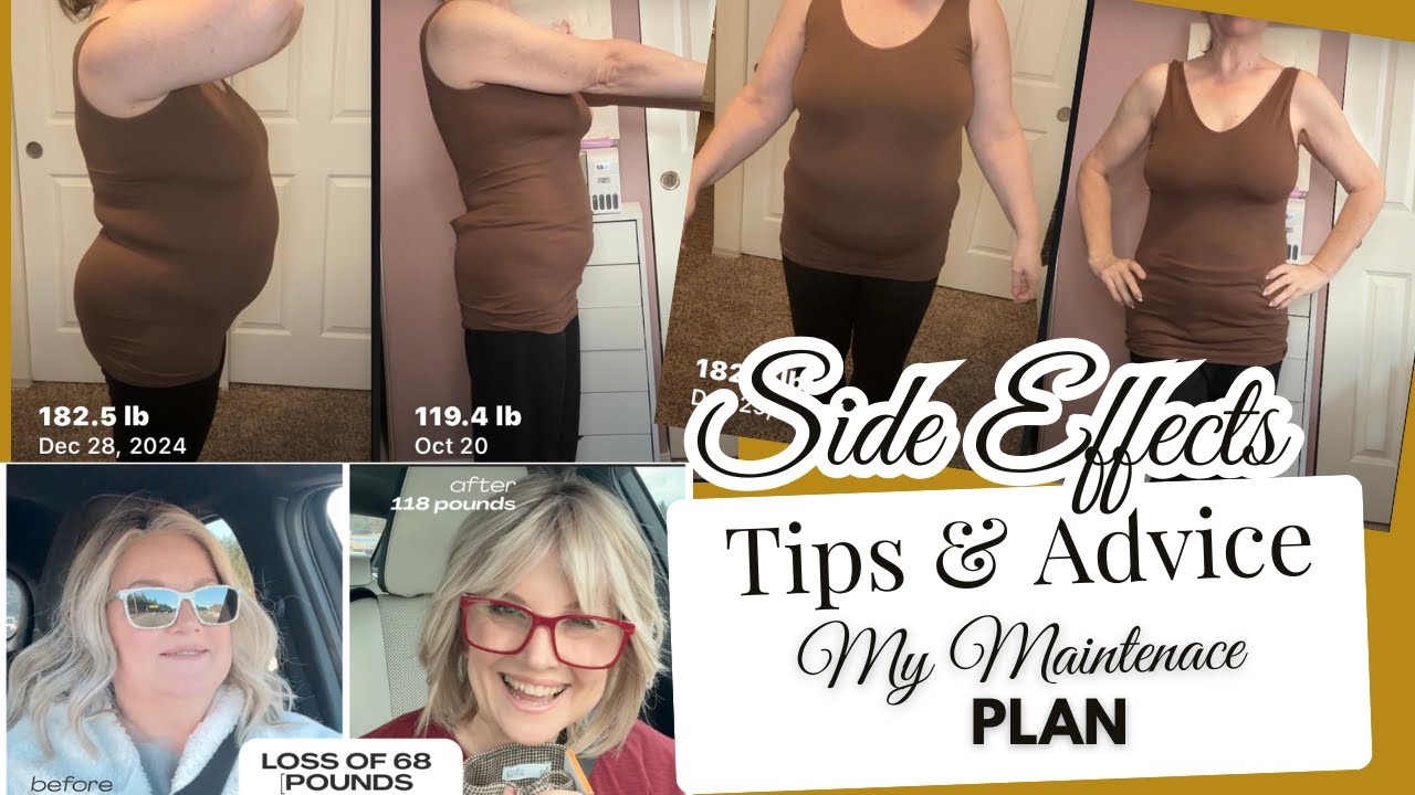 TIRZEPATIDE & DETERMINATION / MAINTENANCE PLAN / MY TIPS AND ADVICE / 68 POUND WEIGHT LOSS UPDATE