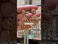 Latest gold earring design with weight