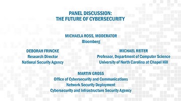 2019 S&T Showcase—Panel Discussion: The Future of Cybersecurity