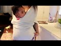 Baby Wrap & Paty as a Bridesmaid | CURLS VLOG #24