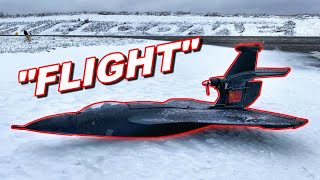 DISASTROUS & HILARIOUS Snow Flight - J11 HLK-31 RC Plane - TheRcSaylors