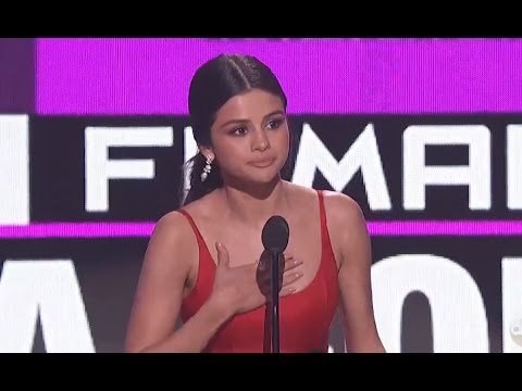 Selena Gomez Speech at AMAs 2016