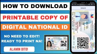 HOW TO DOWNLOAD AND PRINT COPY OF DIGITAL NATIONAL ID | HR LEAH G. screenshot 2