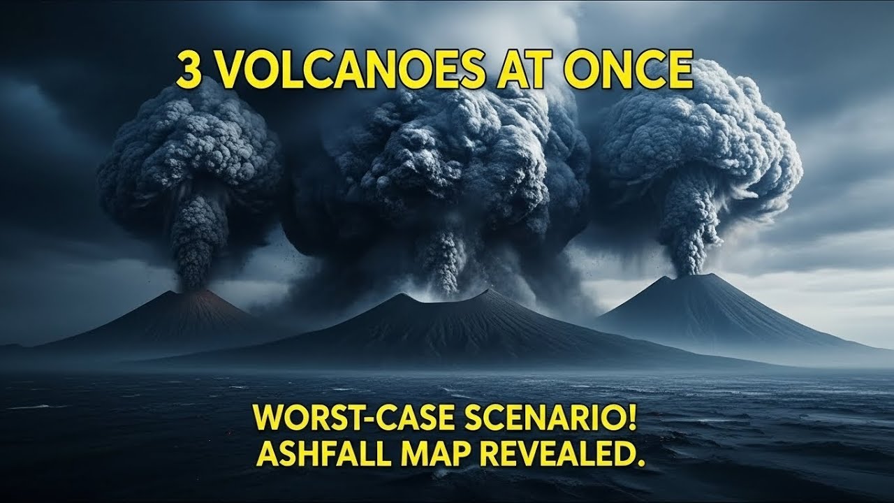 Ashfall Nightmare: 3 Philippine Volcanoes Erupt at Once