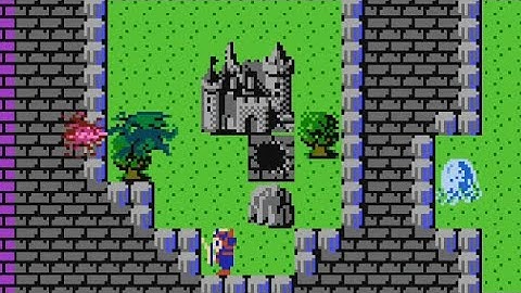 Hydlide (NES) Playthrough longplay video game