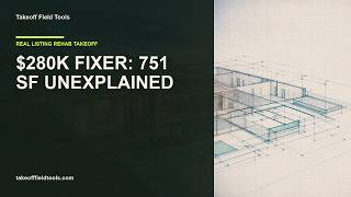 I Analyzed a Real $280K Zillow Fixer - 751 SF Wasn't in the Room Schedule