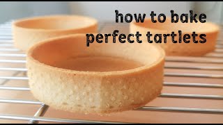 How to bake perfect tartlets. Pâte Sucrée recipe