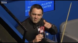 Ronnie O'Sullivan Physical Exchange With Ali Carter In Snooker World Championship 2018 screenshot 5