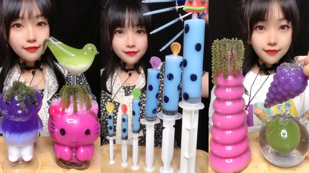 【ASMR】신기한물먹방 ASMR DRINKING#286