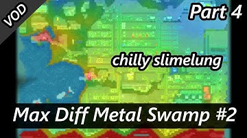 Breaking Through the Slime Biome in Max Diff Metal Swamp #2 Part 4 VOD Oxygen Not Included All DLCs
