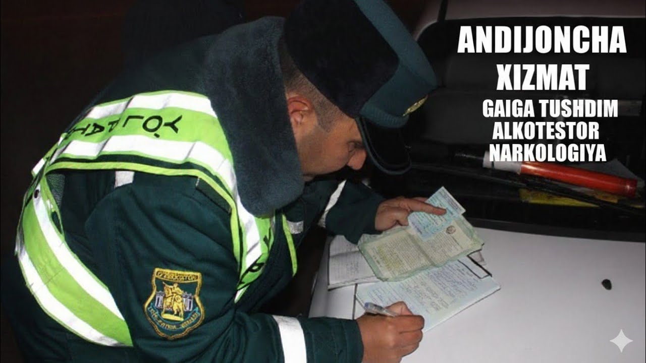 Andijoncha xizmat GAIga tushdim
