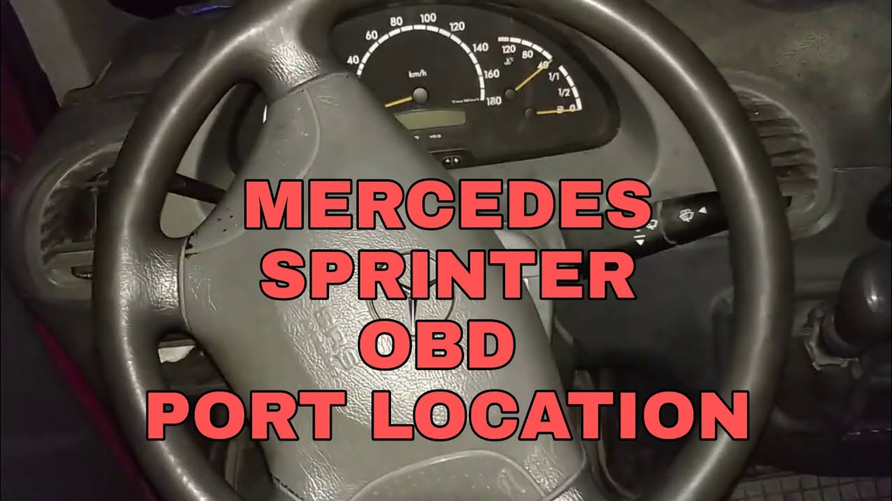 castle Corporation Always Mercedes Sprinter Diagnostic Port Location (1995 - 2006) 🚗👨‍🔧 - YouTube