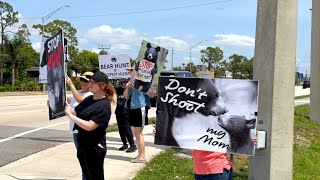 ‘Stop the Hunt’: Protesters push back against proposed Florida black bear hunt