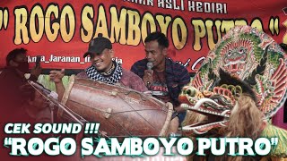 Cek Sound Jaranan ROGO SAMBOYO PUTRO ( Kuto Blitar ) - WIJAYA AUDIO