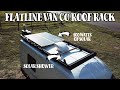 Flatline Van Co Roof Rack for Ford Transit - Best Solar Mounting Option