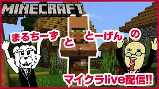 まるちーずととーげんのマイクラ配信