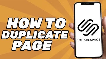 How to duplicate a page on Squarespace - EASY!