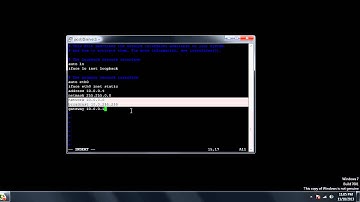 How to make a static ip address in linux ubuntu server